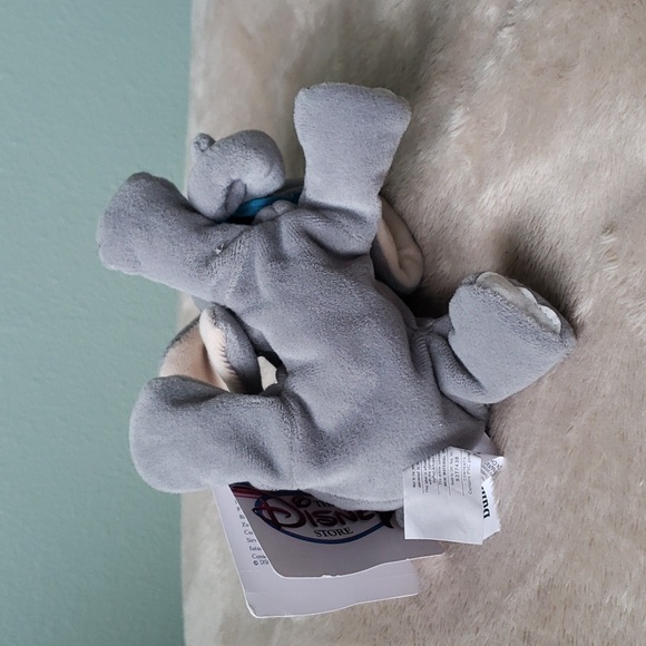 Dumbo Mini Bean Bag 8" ~Disney Cartoon Movie Character, NWT - Picture 9 of 11